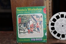 Vintage View Master 2 Picture Reels Santa's Workshop North Pole New York