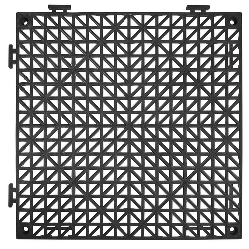 Interlocking Drainage Floor Mat 12" x 12" PVC Non-Slip Floor Tiles 50 Pack - Picture 10 of 12