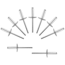 (100 pcs) 3/16 * 5/8" Large Flange Open End Aluminum Blind Rivets,4.8 * 16 Po...