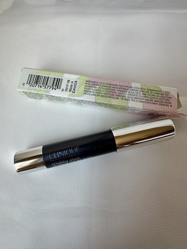 Clinique Chubby Stick Shadow Tint For Eyes - 08 CURVACEOUS COAL - .10oz/ 3g NEW - Picture 5 of 6