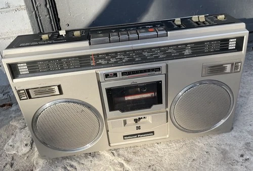 Fully Working Vintage Panasonic National RX-5100T Boombox Stereo Cassette Japan
