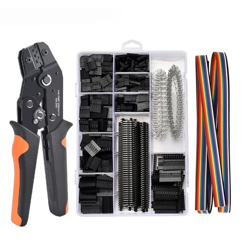 Crimping Plier 0.25-1mm²/23-17AWG 310/620/1550PCS 2.54mm WireTerminals Clamp Kit - Picture 11 of 23