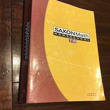 Saxon Math 7/6: Homeschool Edition Student Text by Hake