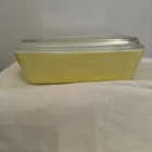Vintage Pyrex Yellow #503-B Refrigerator / Baking Dish with Lid – 1.5 Quart