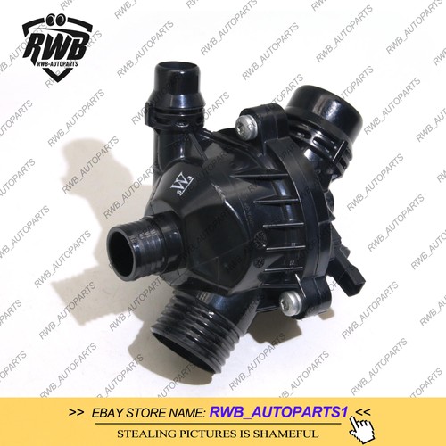 FEBI Electric Water Pump W/ Thermostat For BMW E60 E82 335i 535i X3 X5 N54 N55 - Picture 7 of 9