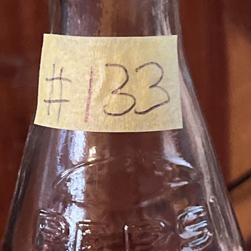 VINTAGE Embossed Pepsi-Cola 10 oz Clear Glass Bottle Pepsi - No Deposit - Picture 12 of 12