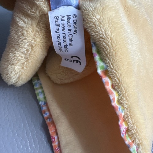 Disney Baby Winnie the Pooh Bear Manta Amarilla Abeja Edredón Blankie - Imagen 10 de 10