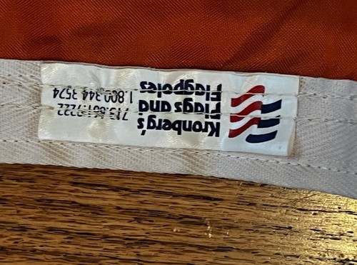 Oklahoma State Cowboys NCAA Football Flagge doppelseitiger Druck 3 x 5 Fuß mit Ösen - Bild 3 von 4