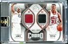 🔥 Lebron James & Scottie Pippen 2009 SP Game Used Combo Materials /499 #CM-LS