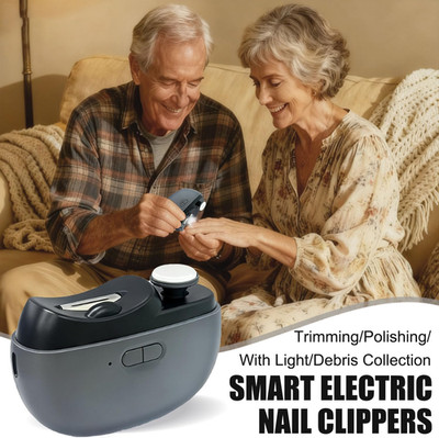 Easyclip Smart Nail Clipper New 3 in 1 Easy Clip Electric Nail Clippers Suitable