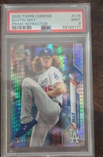 2020 Topps Chrome - Dustin May #176 Prism Refractor (RC)