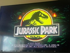 Jurassic Park (Sega Genesis, 1993) -- JURASSIC PARK for GENESIS