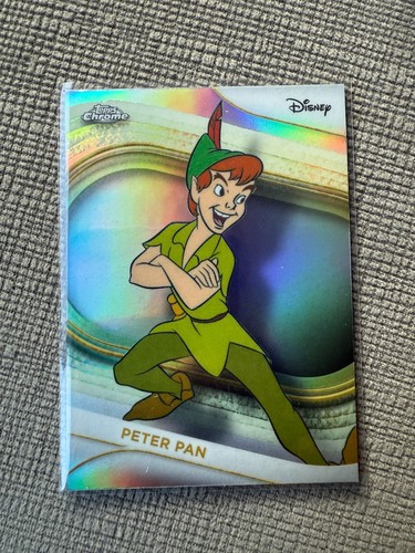 2025 Topps Chrome Disney #157 Peter Pan SILVER REFRACTOR - Picture 1 of 2
