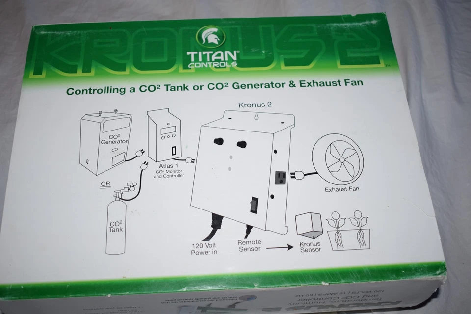 Titan Controls Kronus 2 Temperature Humidity CO2 Controller - Image 4 of 4