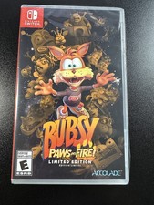 Bubsy: Paws on Fire - Limited Run Games - Nintendo Switch - New Sealed 