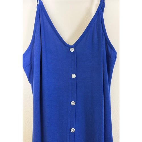Vestido Elia Cher Azul Marino - Talla Mediana - Nuevo con Etiquetas - Imagen 5 de 8