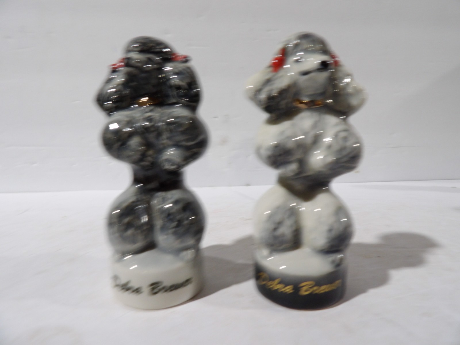 Jim Beam Regal China poodle Salt & Pepper Shakers