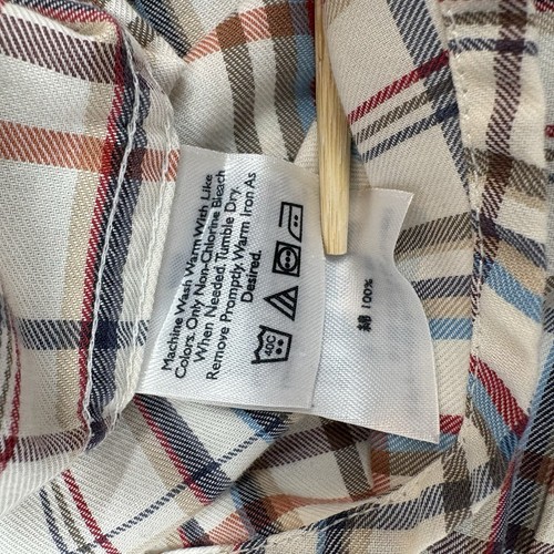 Eddie Bauer XL Tall Relaxed Fit 100% Cotton Button-Down Men's Shirt Hipster - Picture 9 of 10
