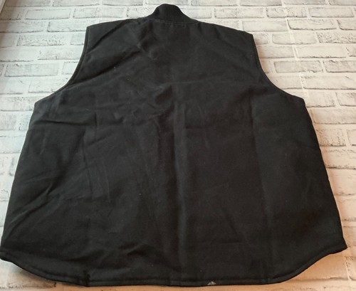 Carhartt Relaxed Fit Black Duck Quilt Insulated Vest Black OV0001 – XL New NWT - Picture 7 of 7
