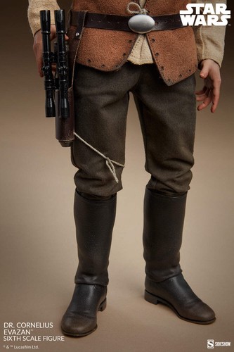 SIDESHOW Star Wars A New Hope Doctor Cornelius Evazan ⅙ Sixth Scale Figure NEW - Picture 10 of 11