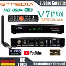 DVB-S2/S2X/T/T2 FULL HD Digital Satellite Receiver HDTV 1080P USB WLAN H.265 PVR