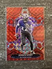 2024 Panini Mosaic Derrick HENRY - Red Prizm - Baltimore RAVENS