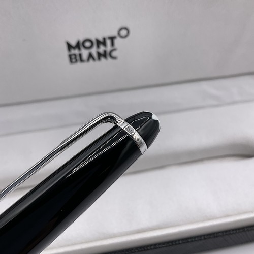 Montblanc Meisterstuck 163 Classique Platinum Rollerball Pen With Box - Picture 9 of 19