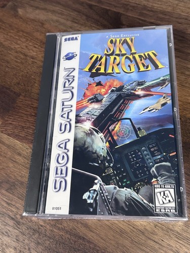 Sky Target Game - Sega Saturn, 1997 New, Factory Sealed, Mint, Hangtag - Picture 1 of 14