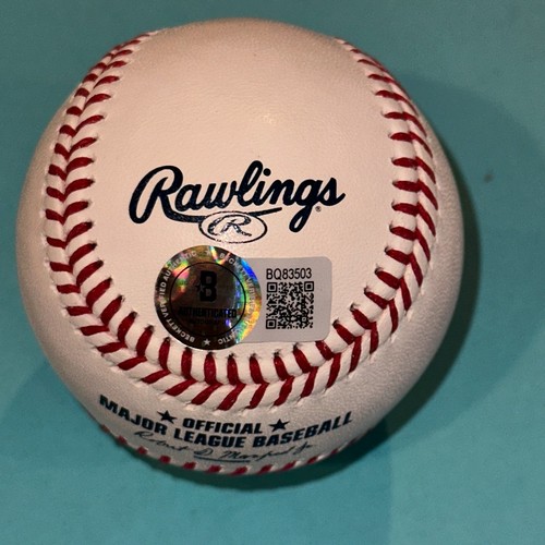GARRETT CROCHET (Boston Red Sox) Signed Official MLB Baseball Beckett Auth (BAS) - Bild 4 von 4