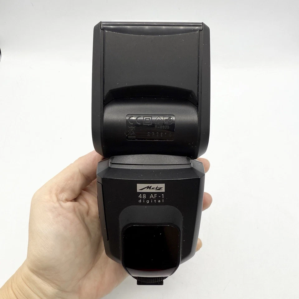 Flash electrónico digital Metz Mecablitz 48 AF-1 para Olympus Panasonic Leica Foto 2 de 4