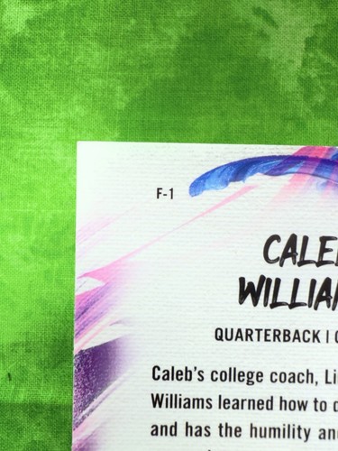 Caleb Williams RC - X-Fractor - Finesse - 2024 Topps Chrome #F-1 CHI Bears - Picture 10 of 12