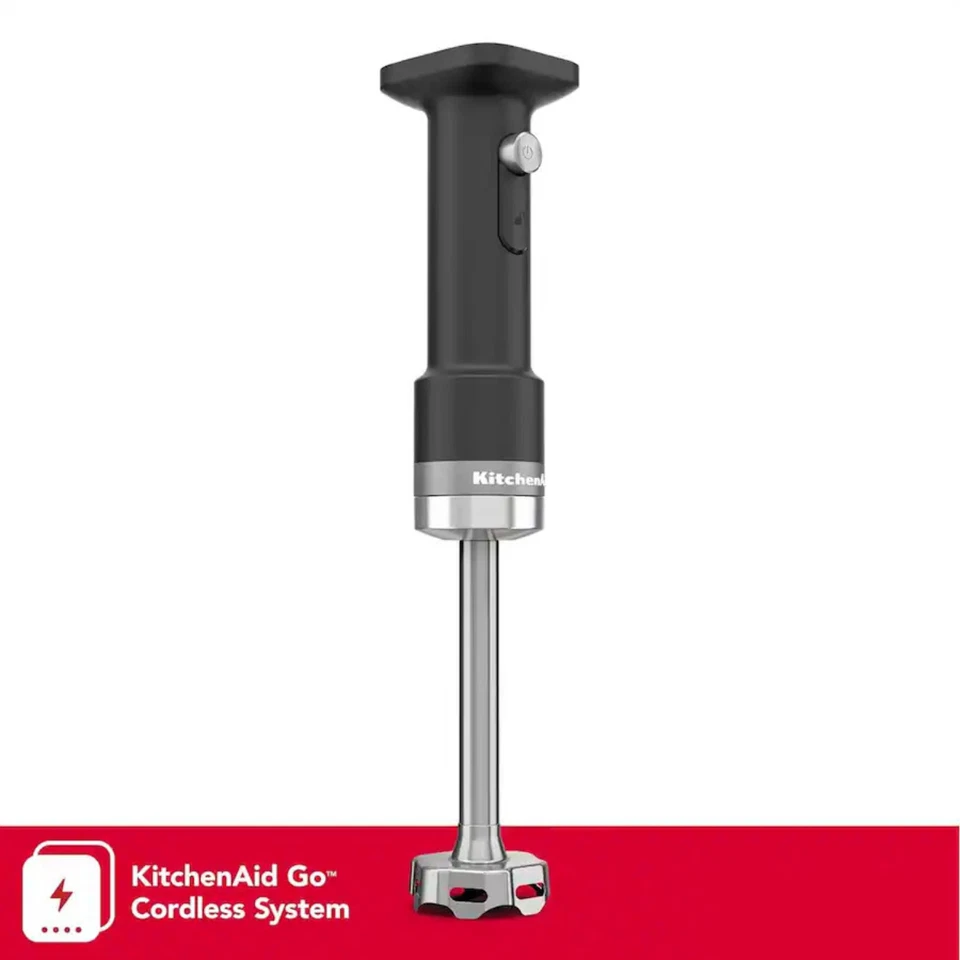 KitchenAid - Batidora de mano inalámbrica Go multivelocidad 180W a batería - Negra Foto 4 de 4