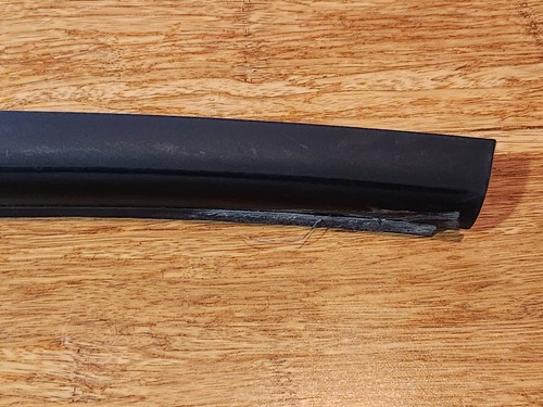 06-11 BMW E90 325i 323 330 Door Window Trim Molding Rain Gutter Passenger RIGHT - Picture 6 of 15
