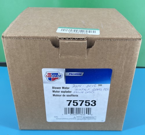 Blower Motor For Chevy '04-'13 Impala '04-'08 Grand Prix '05-'09 Allure New - Picture 1 of 4