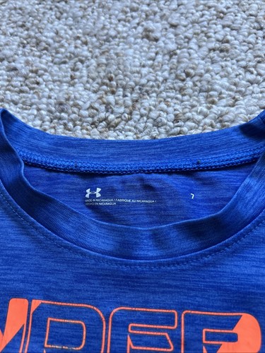 Under ARMOUR Boys Shirts Size 7 - Picture 2 of 2