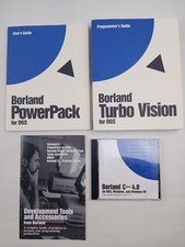 1994 Vintage Original Borland C  4.0 Compiler CD DOS Windows Windows NT English