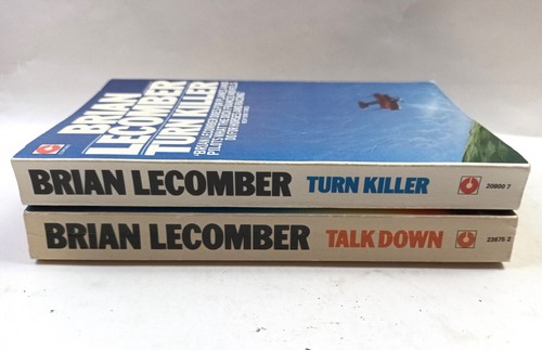 2 BRIAN LECOMBER BOOK BUNDLE. TALK DOWN TURN KILLER. CORONET 1978/1979. GD/VGOOD - Picture 3 of 7