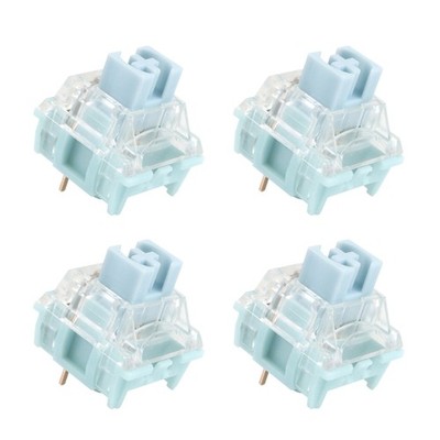 Mechanical Keyboard TTC Silent Bluish White Switch 3pin 42g Gold Plated Spring