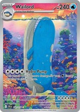 Lightly Played Wailord - 162/159 - Illustration Rare Pokemon Journey Together