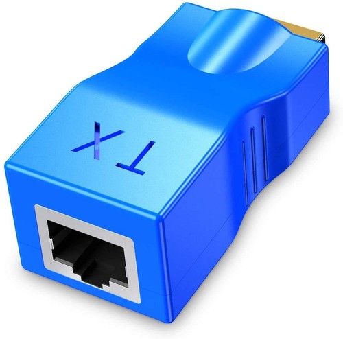 HDMI to RJ45 Extender, Ethernet Network Converter Over by... - Picture 2 of 7