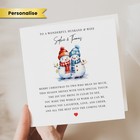 Personalised Christmas Card For Husband and Wife Christmas Day Card For Couple