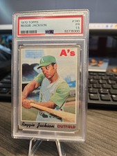 1970 Topps #140 REGGIE JACKSON card! A'S! HOF! PSA 1.5 FR!