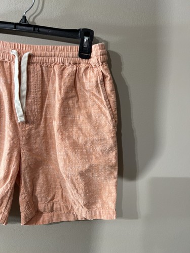 Pantalones Cortos Vineyard Vines Para Hombre Pequeños Naranja Algodón Claro Cintura Cordón - Imagen 8 de 12