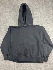 Tna Hoodie Womens Large Black CozyAF Fleece Pullover Sweatshirt Kangaroo Pocket