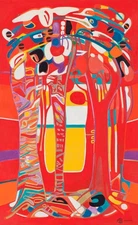 FRANÇOISE GILOT : Living Forest : Archival Art Print