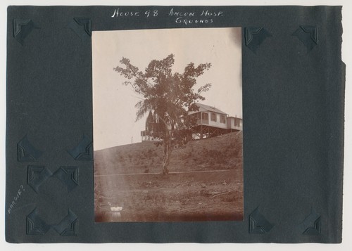 c1907 Panama Canal Zone Photos on Scrapbook Page Chagres River and Village - Picture 4 of 4