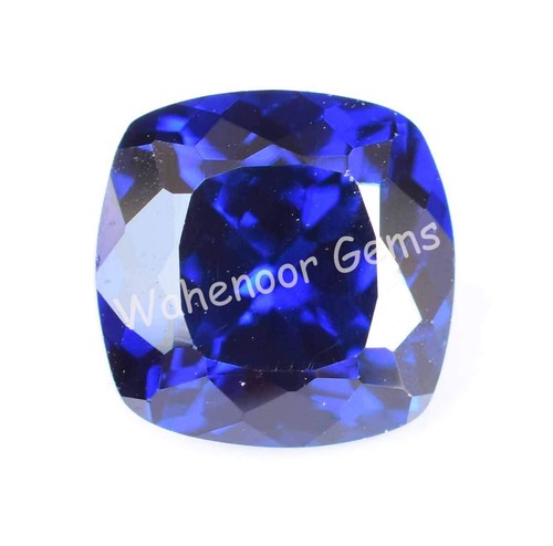 Cojín de benitoita azul Arkansas natural de 6,40 quilates AAA+ certificado piedras preciosas sueltas - Imagen 1 de 7