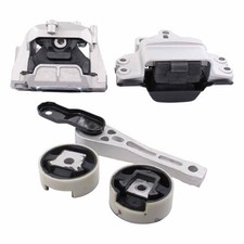 Engine Motor Mounts and Trans Transmission Mount Bracket Subframe Kit for VW