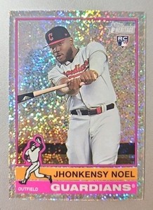 2025 Topps Heritage - Jhonkensy Noel #79 Chrome Silver Sparkle Refractor (RC)