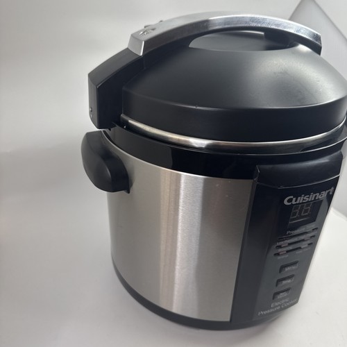 Cuisinart CPC-600 Pentola a Pressione Elettrica 6 Quart Acciaio Inox Nero 1000W - Foto 3 di 13